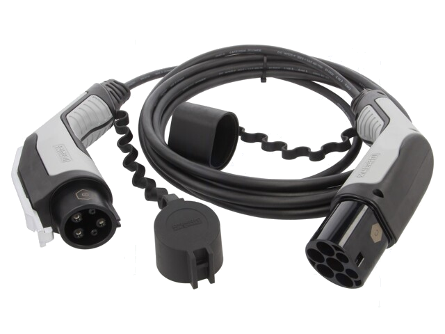Kabel: eMobility; 1x0,5mm2,3x2,5mm2; 250V; 5kW; IP44; 5m; 20A Kabel: eMobility; 1x0,5mm2,3x2,5mm2; 250V; 5kW; IP44; 5m; 20A